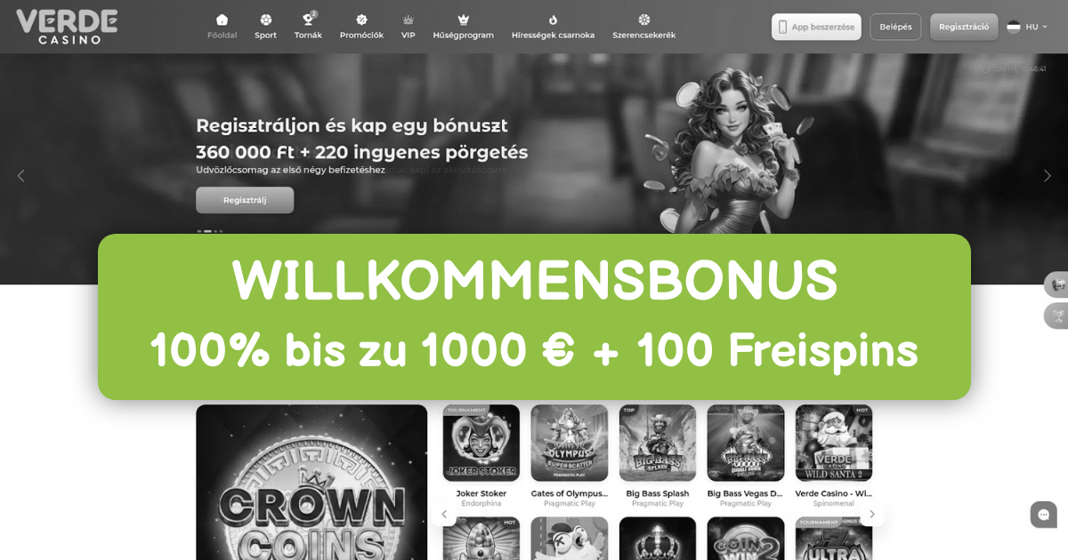 Verde Casino Login - Mobiles Casino Bonus in Deutschland